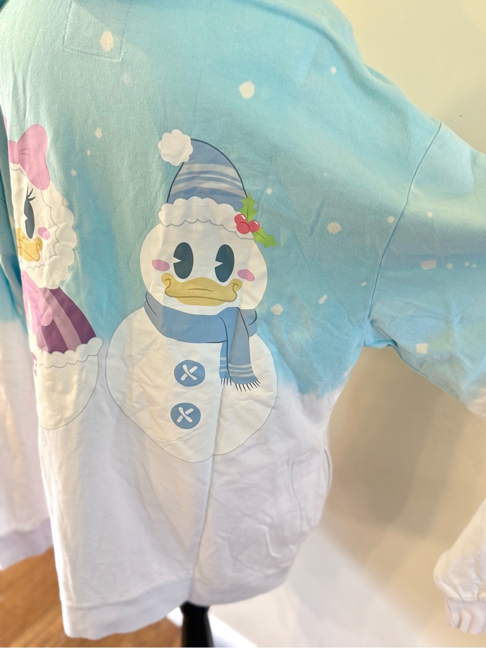 Disney / Loungefly Holiday Hoodie size Large - Picture 8 of 10